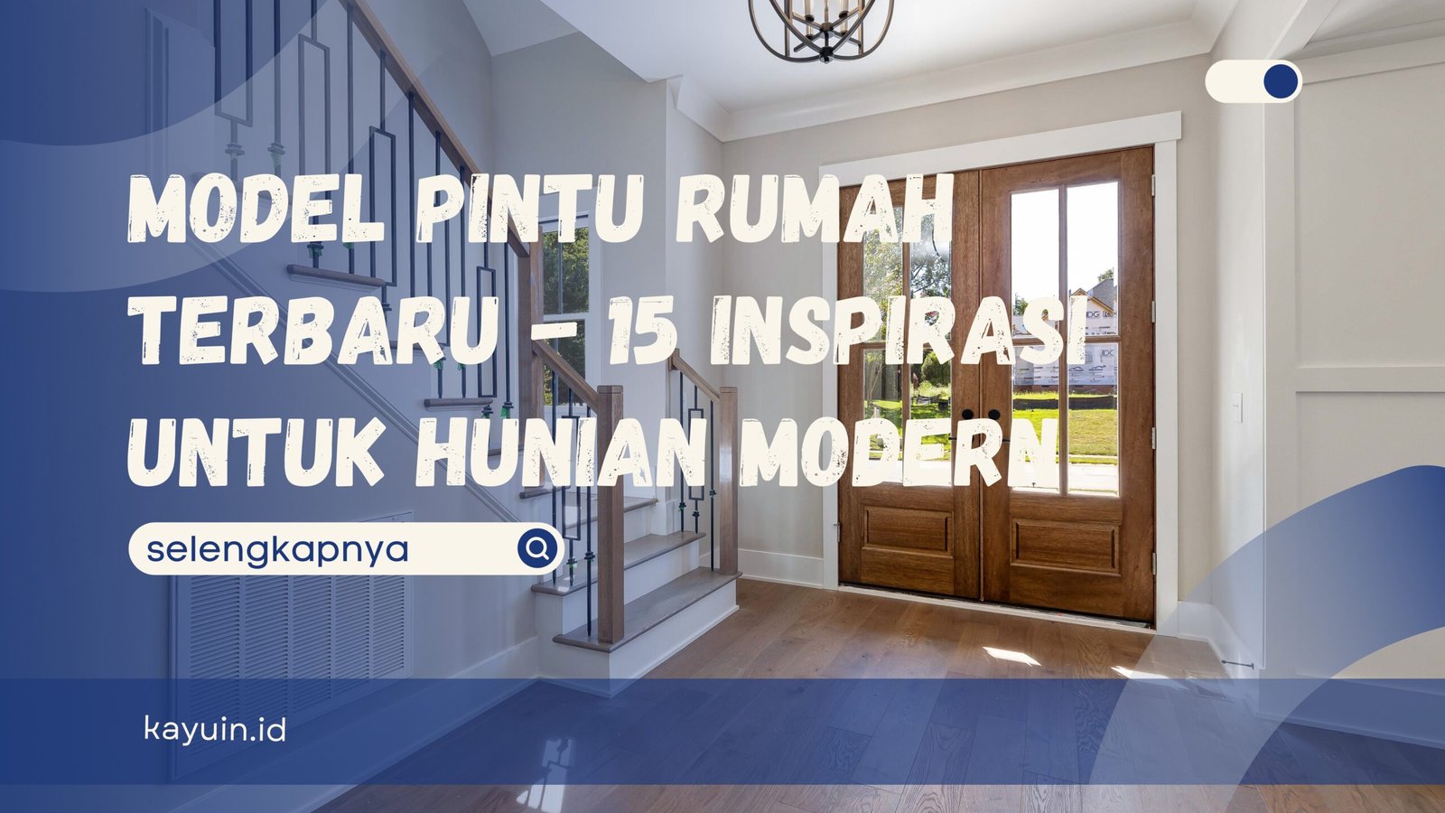 model pintu rumah terbaru