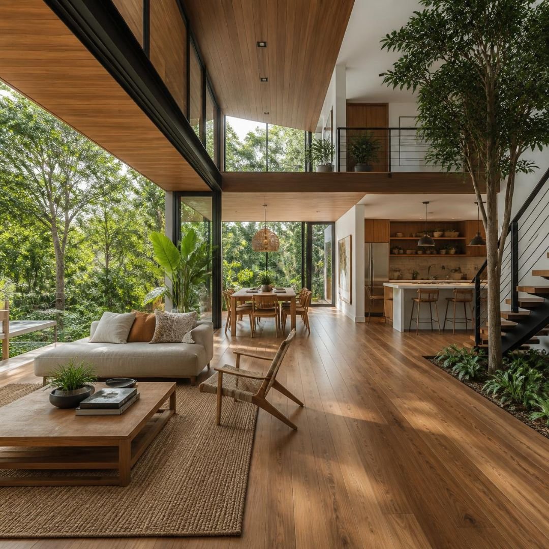 Lantai Kayu Jati