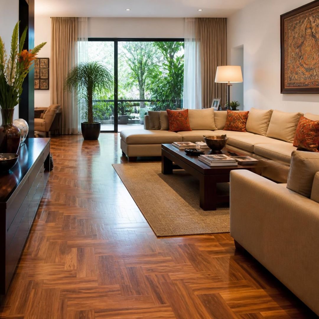 Lantai Kayu Parket