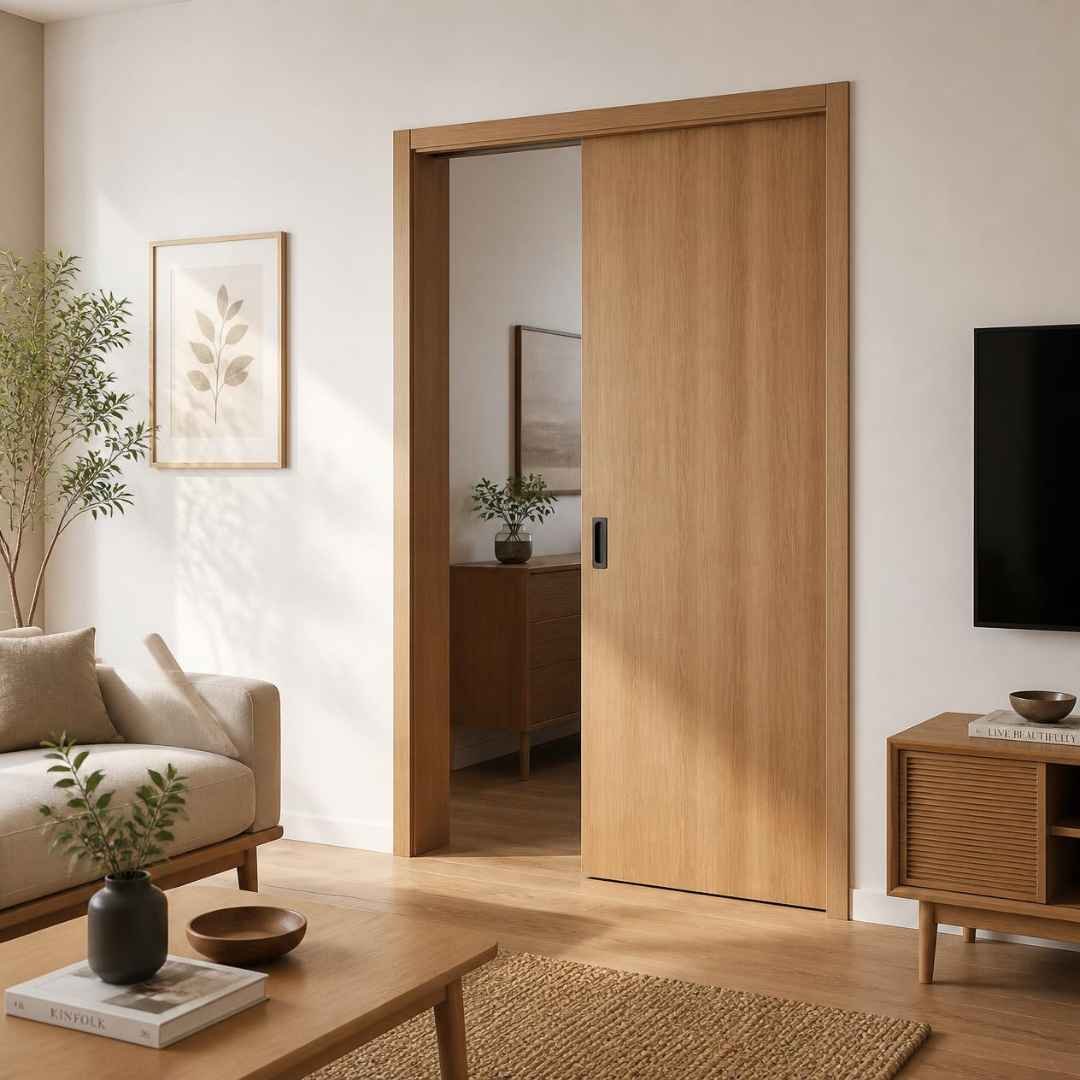 Pintu Sliding Kayu 