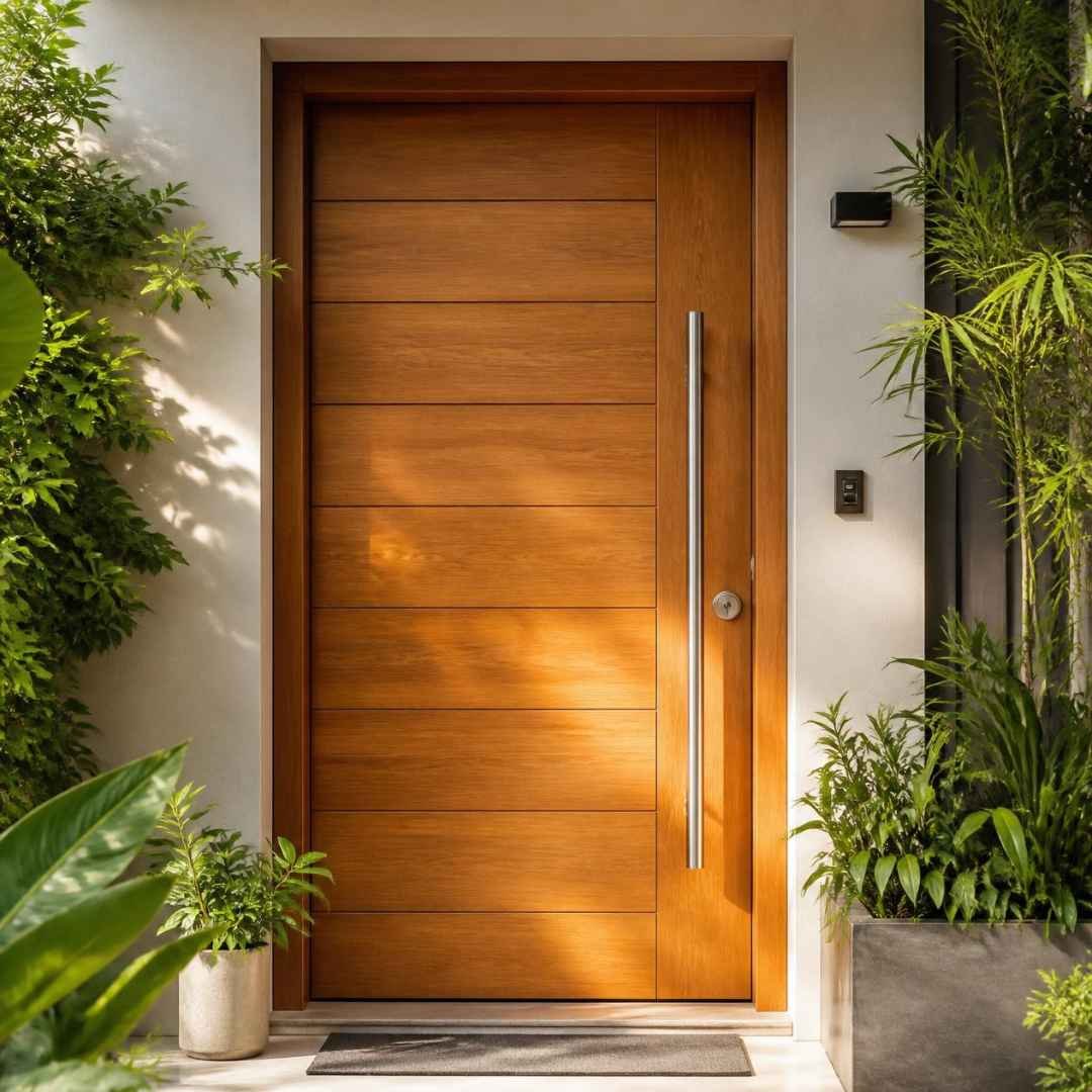 Cat Pintu Kayu