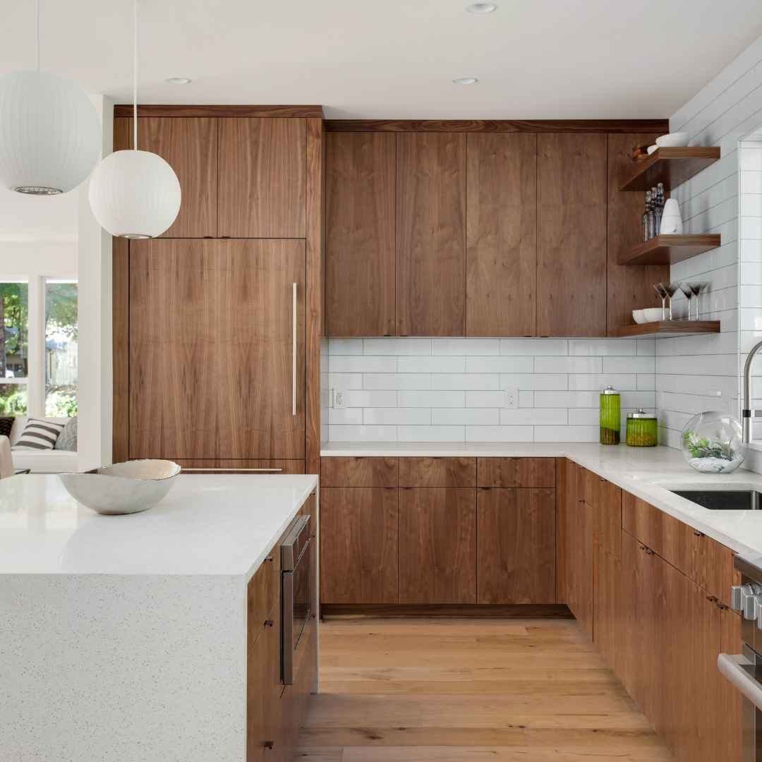 Kitchen Set Kayu Sederhana