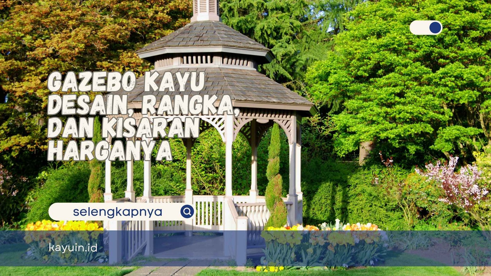 Gazebo Kayu