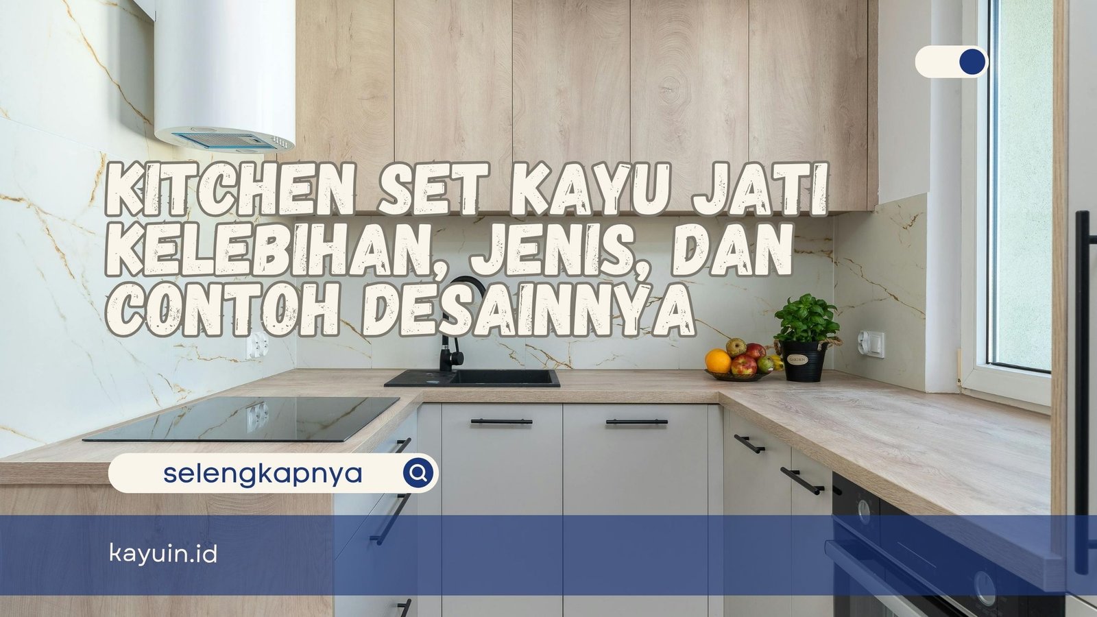 Kitchen Set Kayu Jati