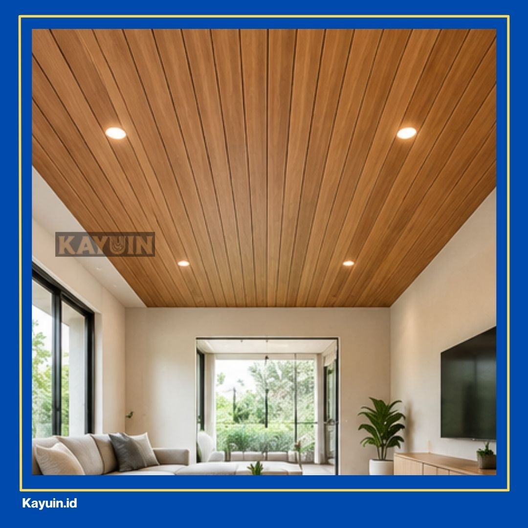 Desain Plafon Kayu