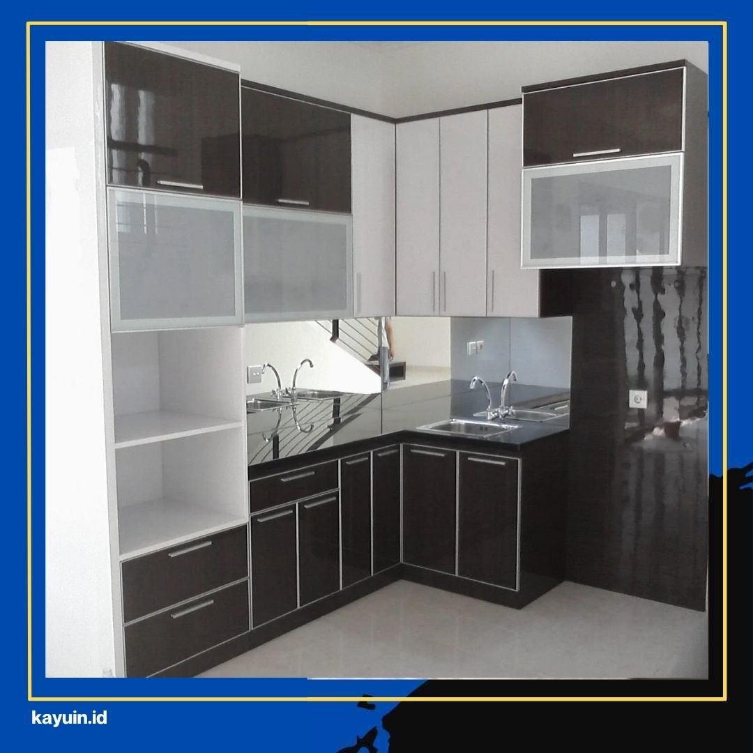 Kitchen Set Kayu Leter L