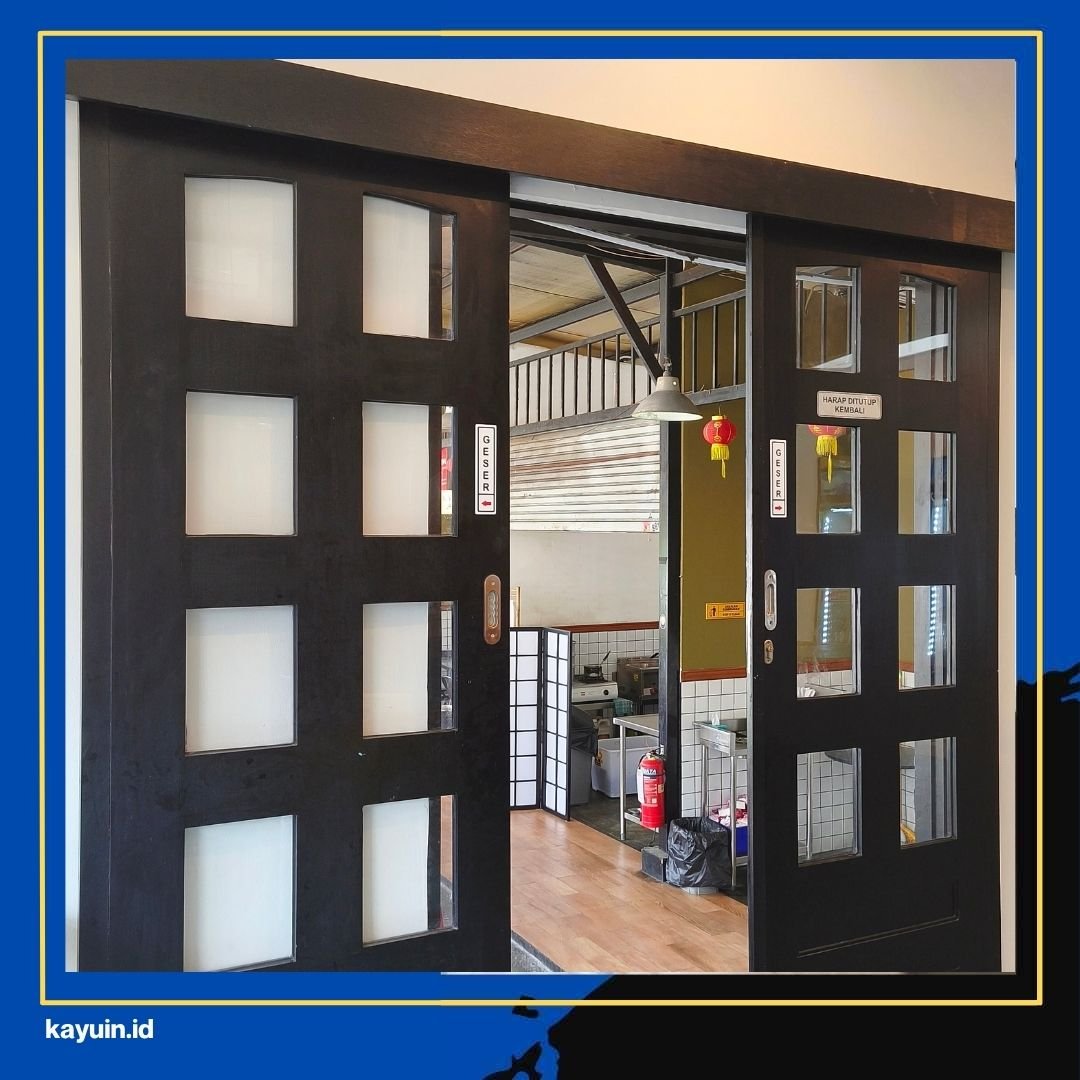 Harga Pintu Sliding Kayu