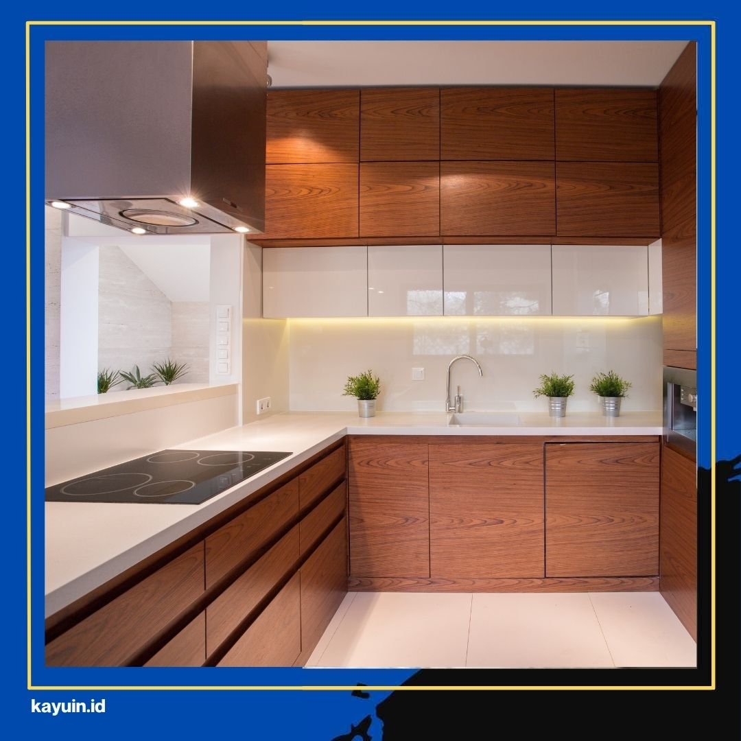 Desain Lemari Kitchen Set Dari Kayu