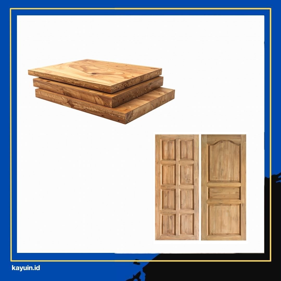 Jenis Kayu untuk Pintu