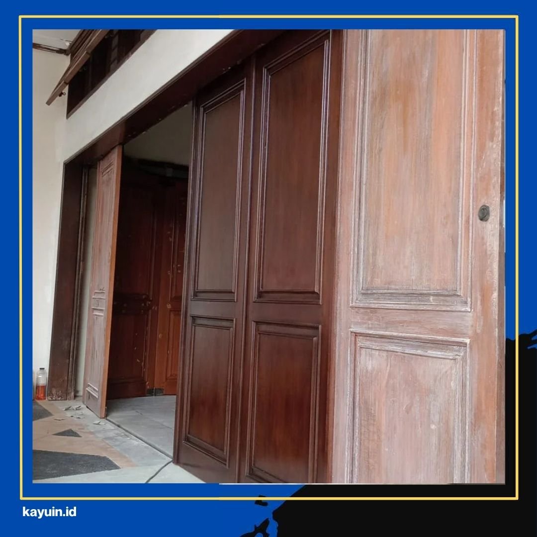 Harga Pintu Sliding Kayu
