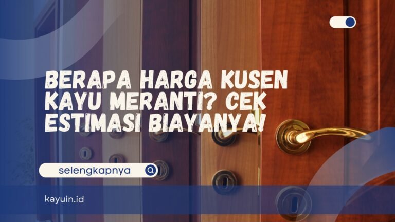 Tips Memilih Pintu Kayu Solid